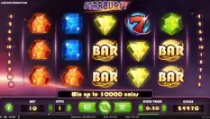 Starburst - juego de bonificación